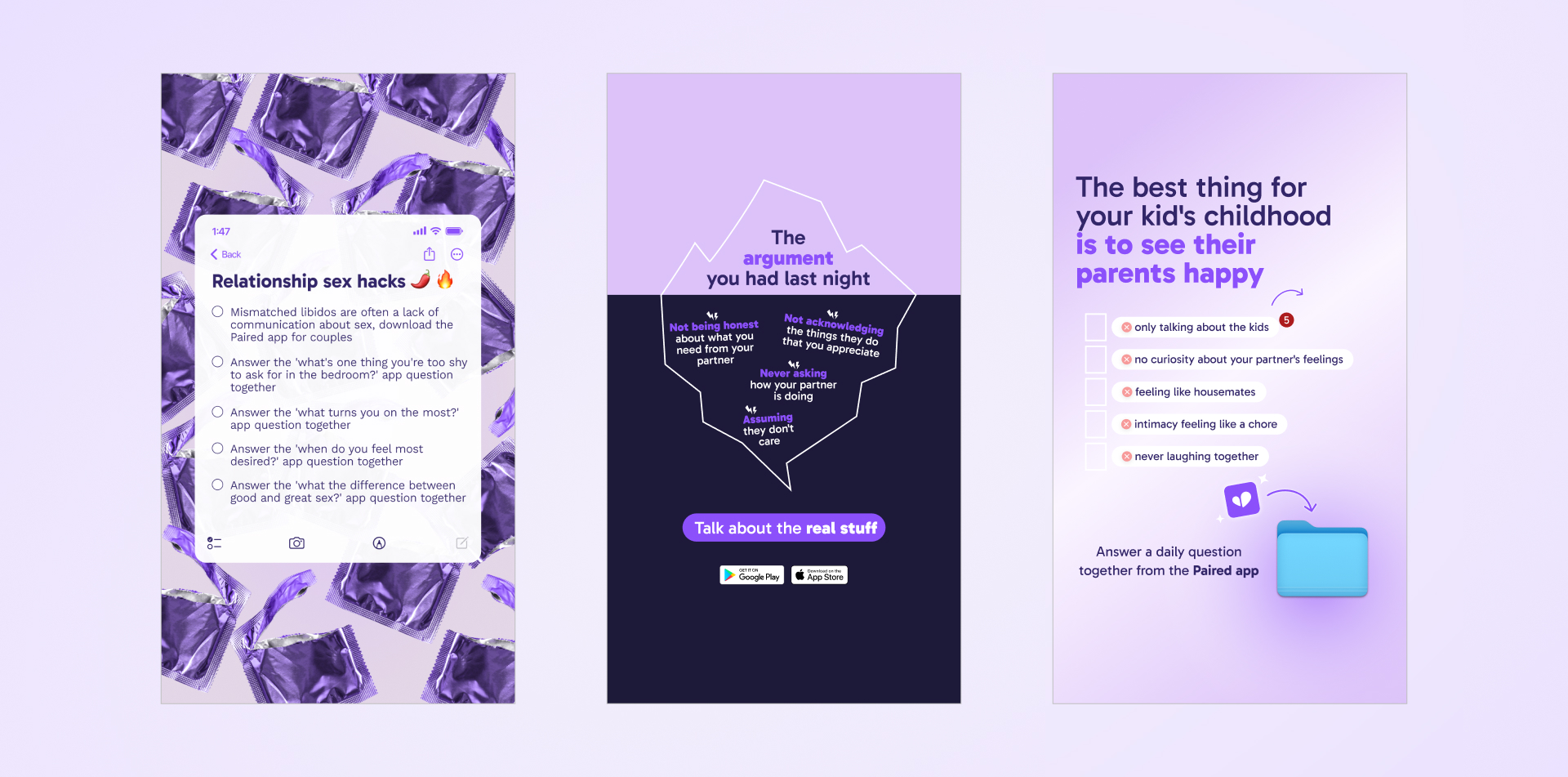 Paired Performance Ads — creative overview