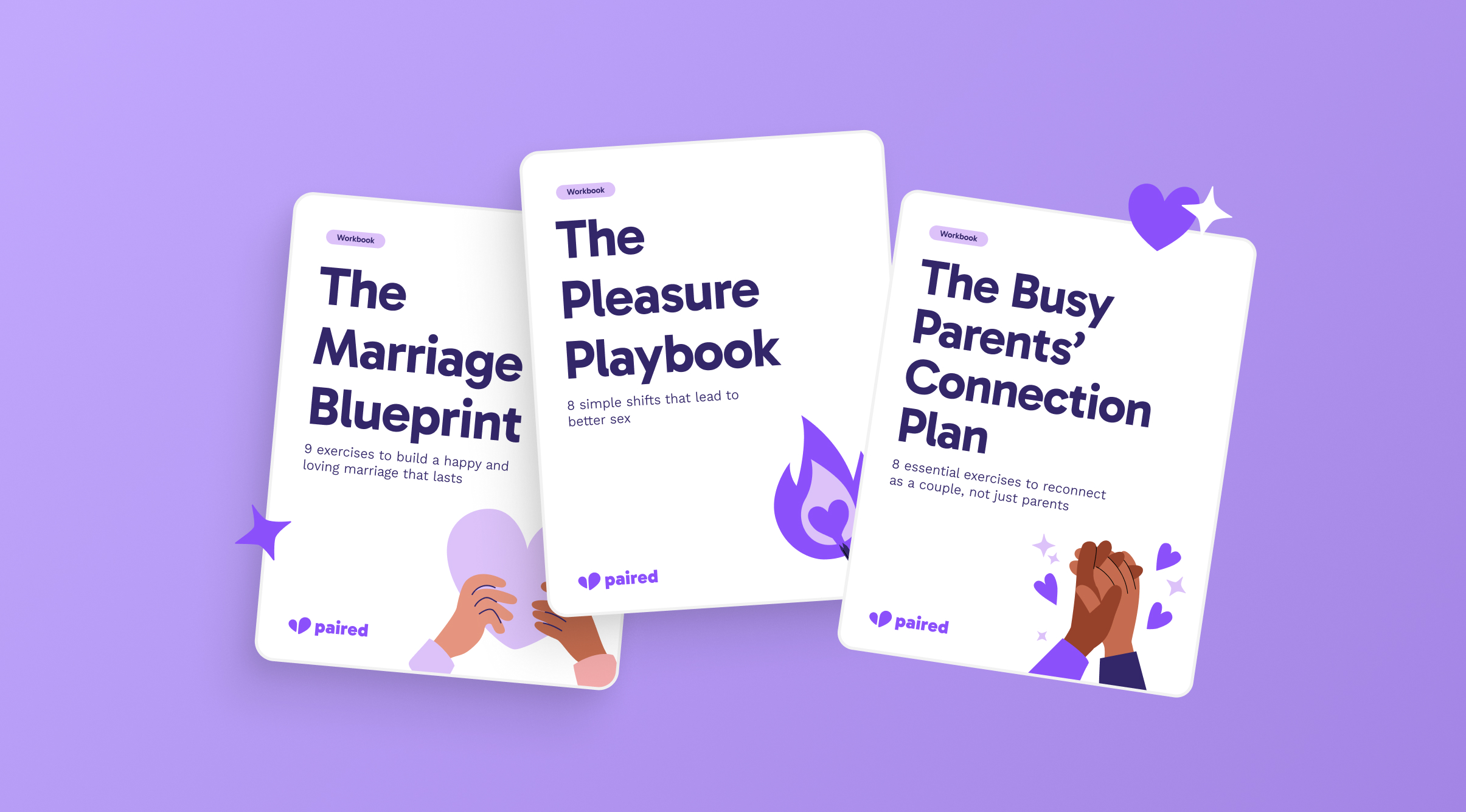 Paired Workbooks — three covers